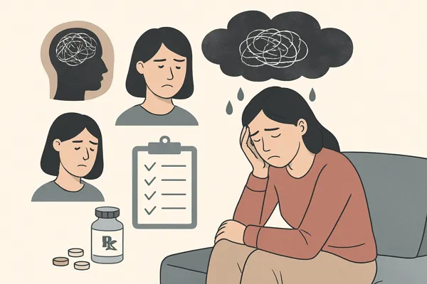 식욕 변화로 체중 증감이 나타나는 우울증