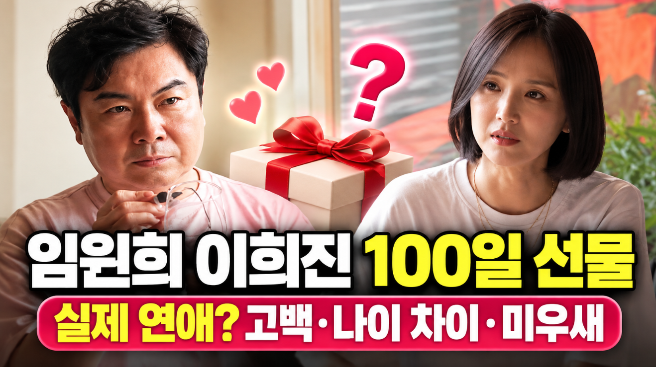 임원희 이희진 100일 선물|실제 연애? 고백·나이 차이·미우새