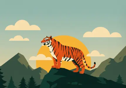 호랑이를 안는 꿈 해몽