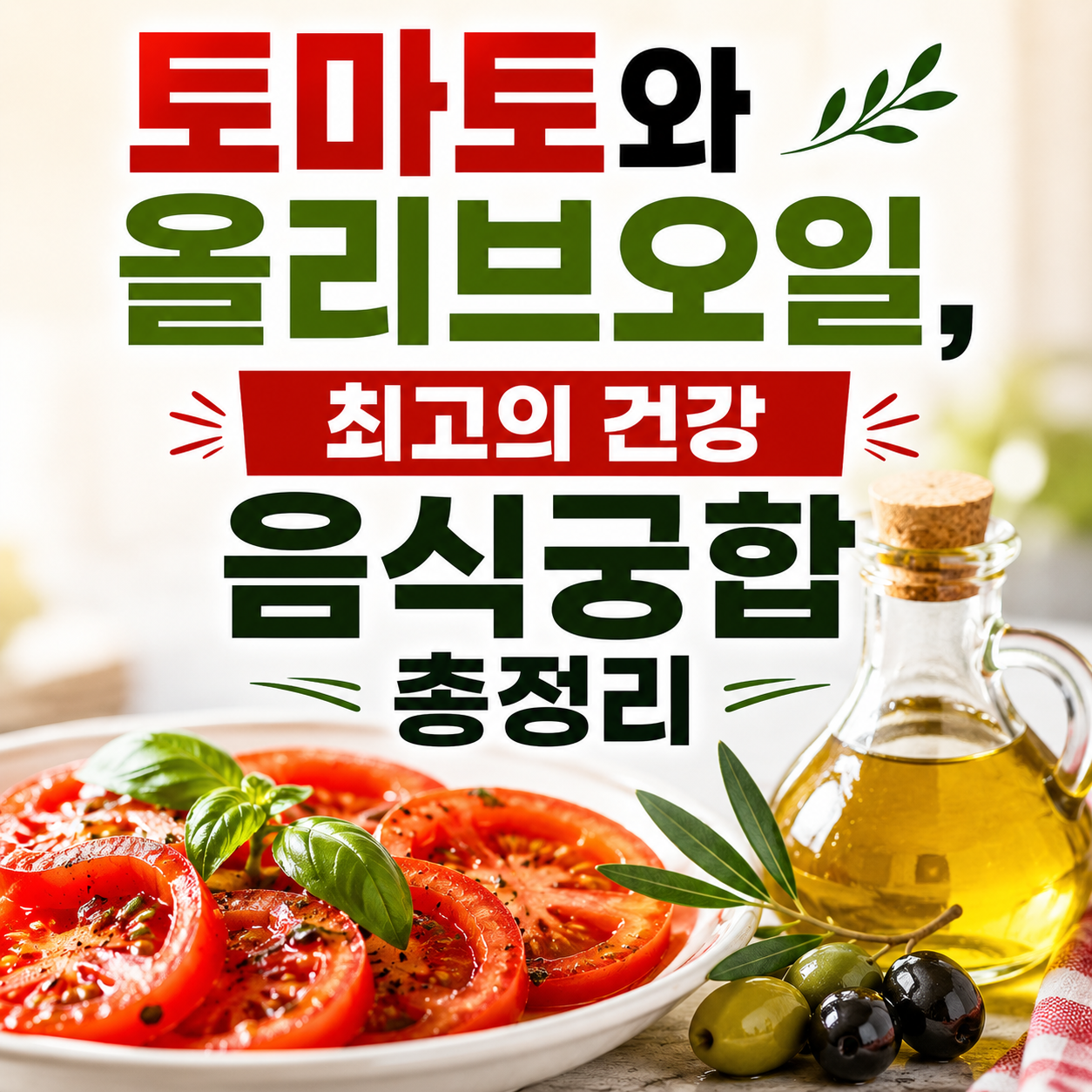 토마토와 올리브오일