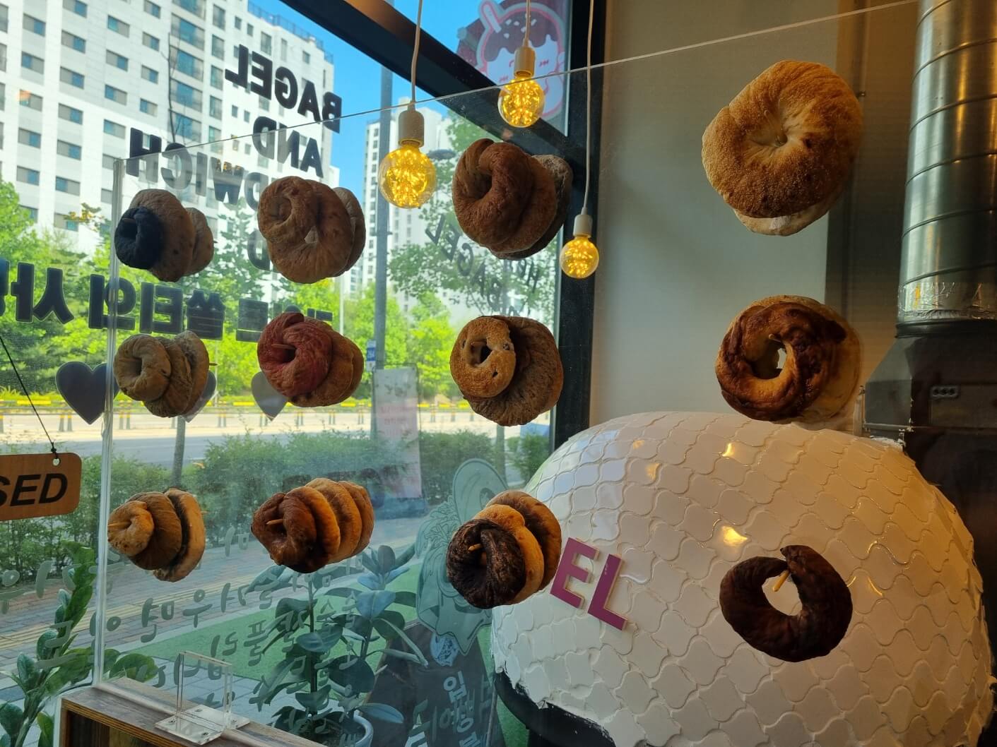 영종도 현지인 맛집 화덕베이글 &amp;#39;라이트쏠티&amp;#39; 크림치즈 행사중!
