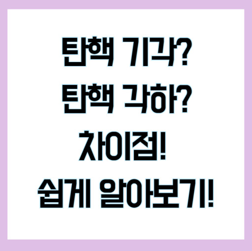 탄핵 기각 탄핵 각하 차이 실제 사례