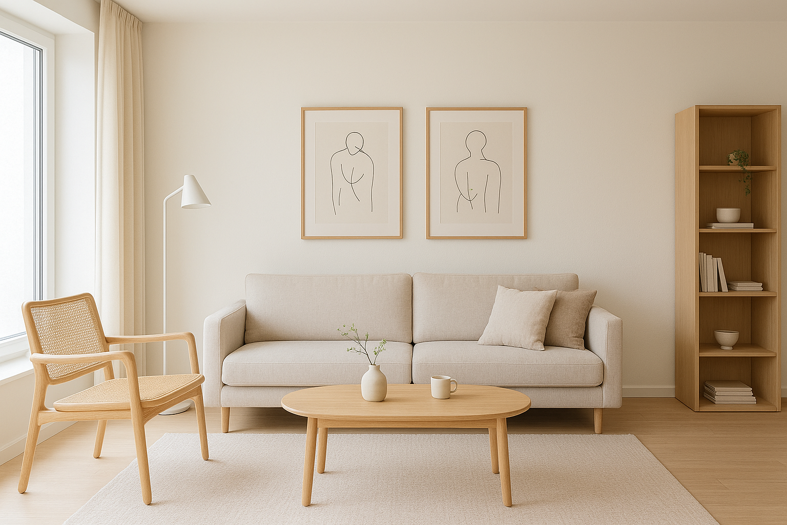 공간과 분위기를 살리는 최소 디자인