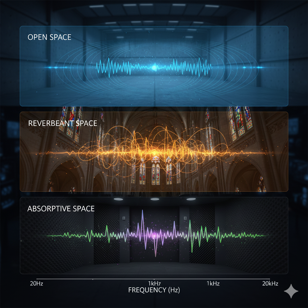 공간 구조가 미세소음에 미치는 영향의 이미지