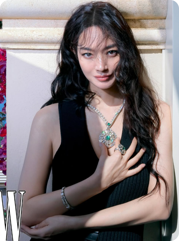 신민아 히피펌사진