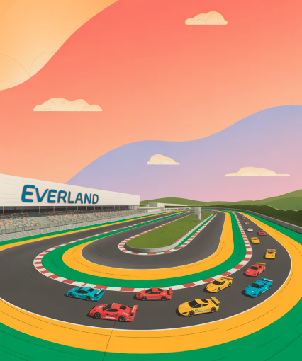 메르세데스 쇼 런 트랙 이미지