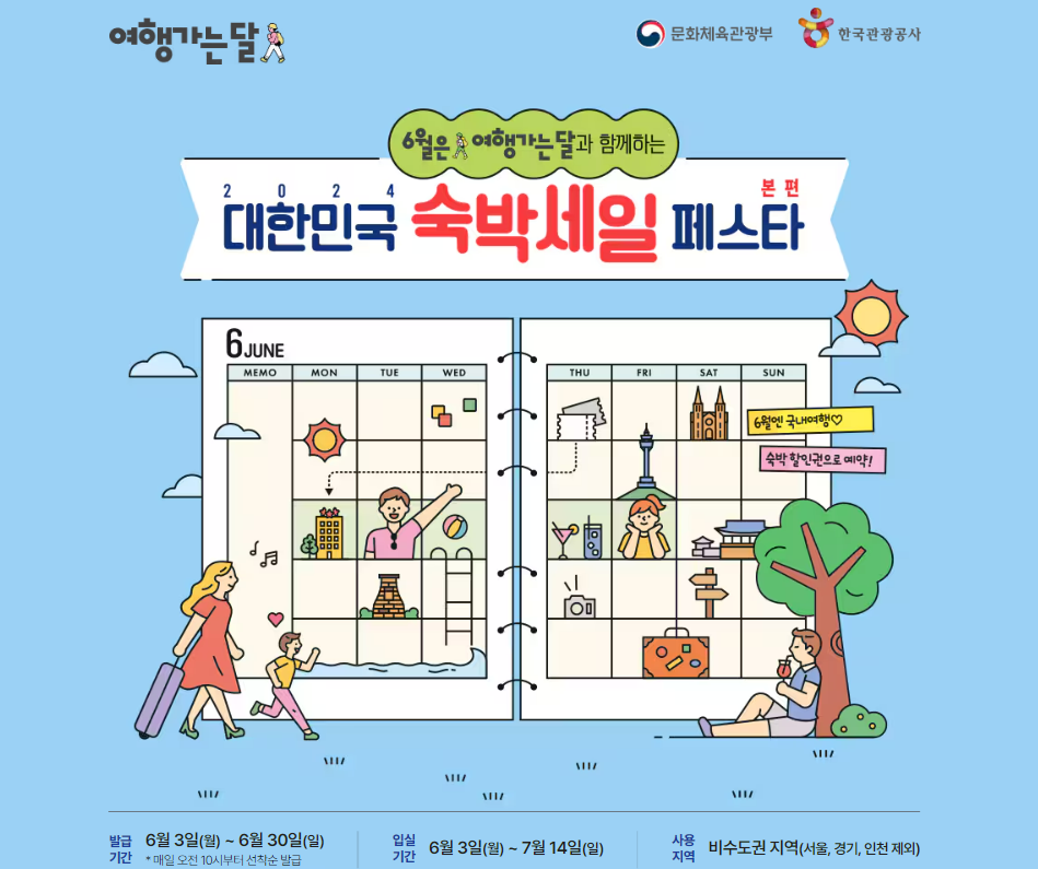 2024 대한민국 숙박 세일 페스타