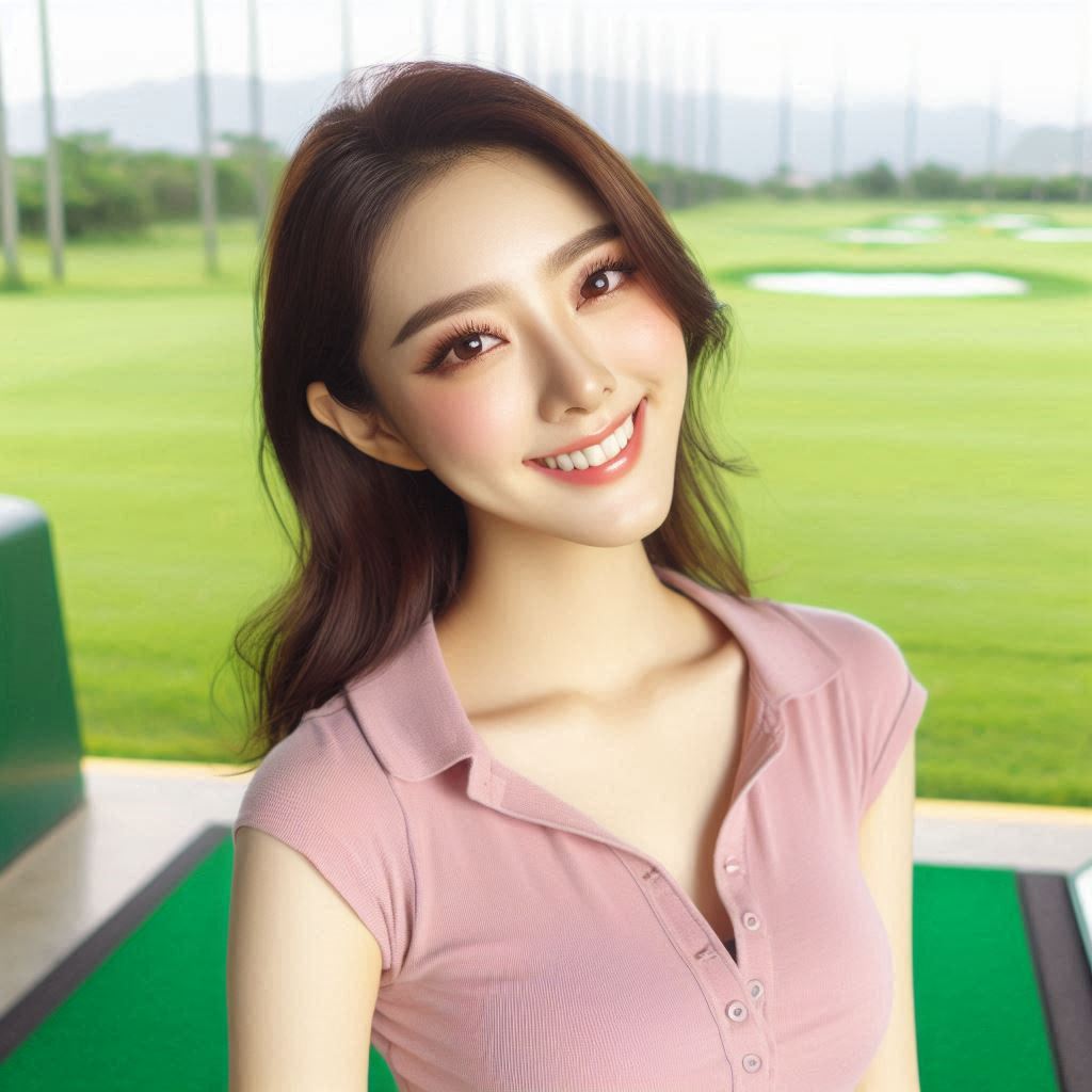 실외골프연습장 배경