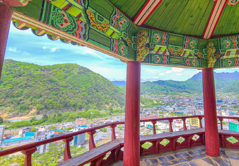 문경 봉명산 출렁다리