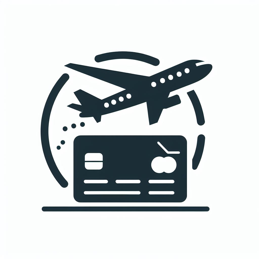 비행기 신용카드 로고 2