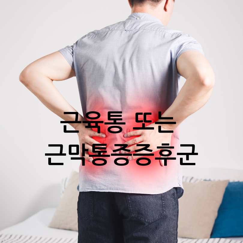 오른쪽 등 통증이 의심되는병