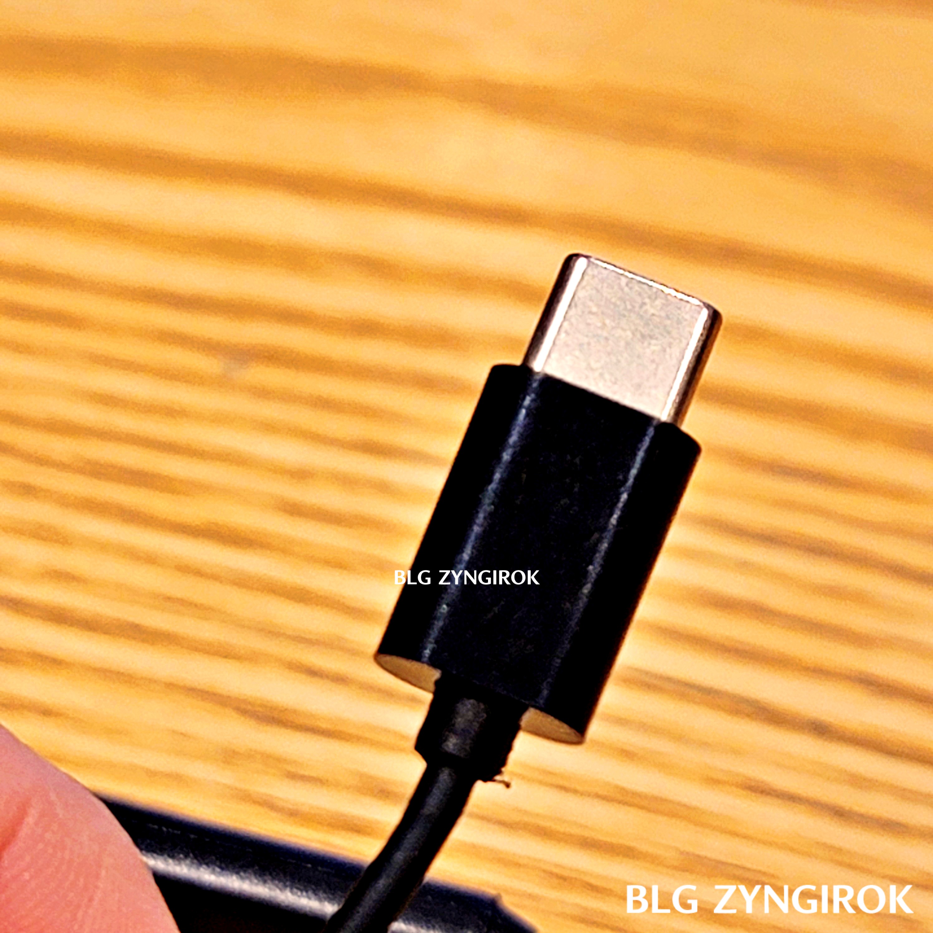 다이소 - MAXTILL 게이밍 이어폰 C 타입 단자 모습이다.