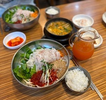 활어물회한그릇