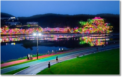 형산강 연등문화축제 연등 행사