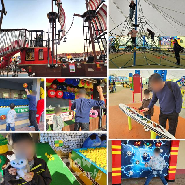 레고랜드-놀이터와-게임들