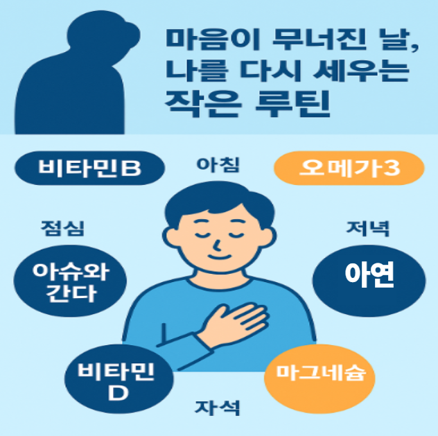 마음이 무너진 날, 나를 다시 세우는 작은 루틴
