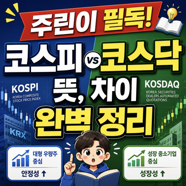 코스피 코스닥 뜻