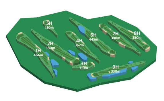 나주힐스cc코스