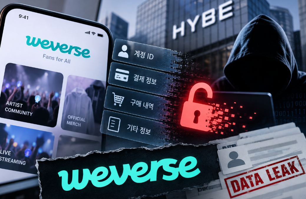 위버스 개인정보 유출|유출된 정보·내 계정 확인 방법·하이브 공식입장