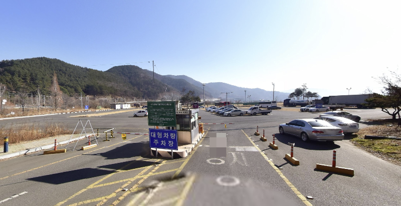 밀양역 KTX 환승역 주차장