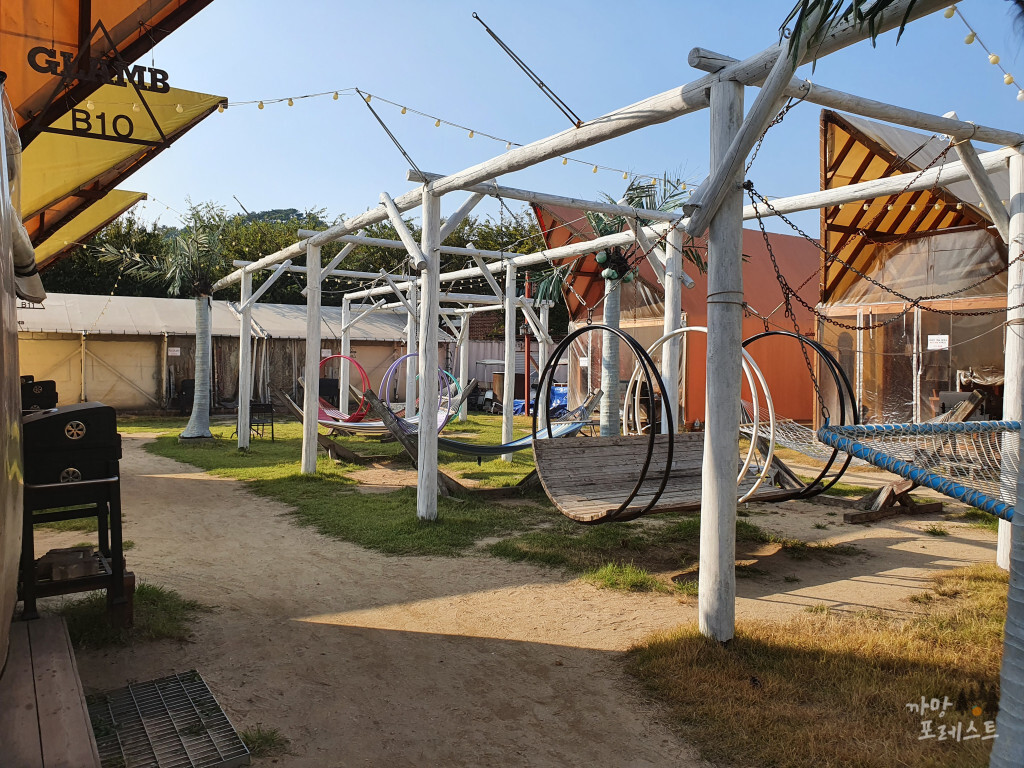 제부도 글램핑 글램비 분위기