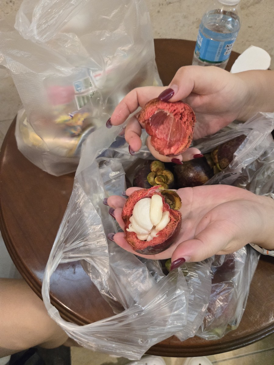 세부 사악마켓 망고스틴