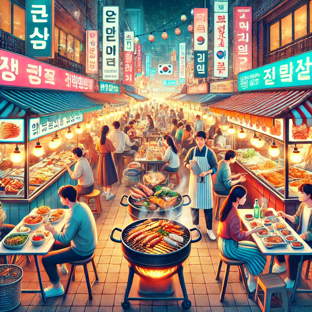 미식 여행: 전국 맛집 투어