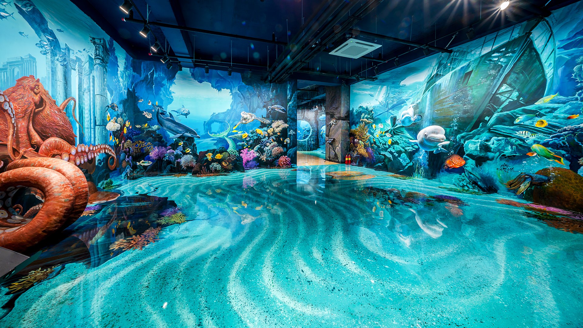 여수 예술랜드 트릭아트 사진 (여수 예술랜드 홈페이지 참조)