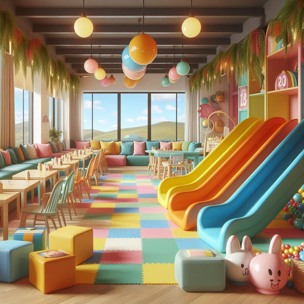 키즈카페 배경