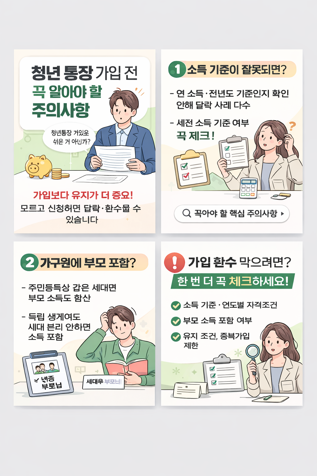 ✅ 청년도약계좌 vs 청년희망적금 vs 청년내일저축계좌 총정리