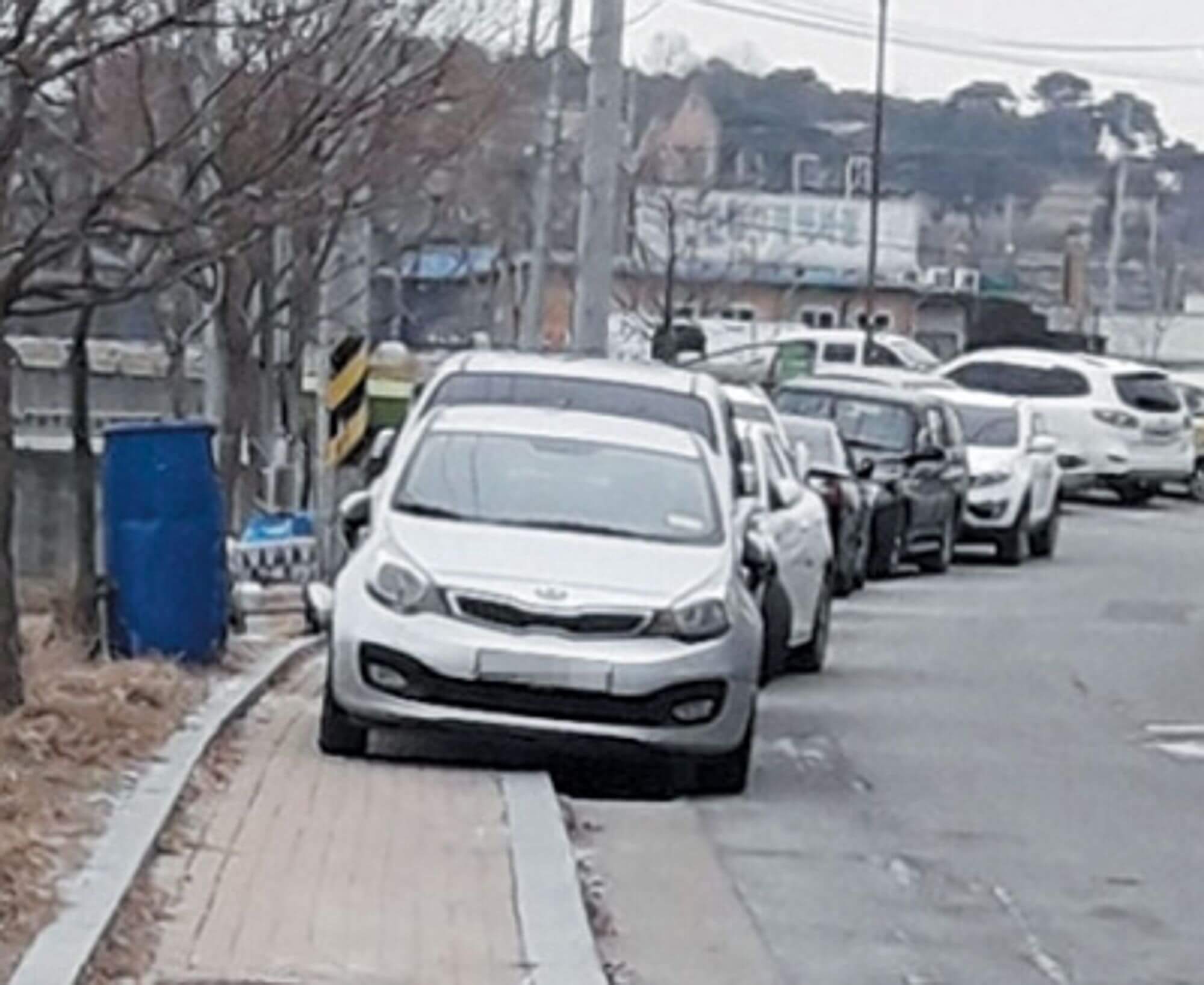 인도 불법주차 신고방법