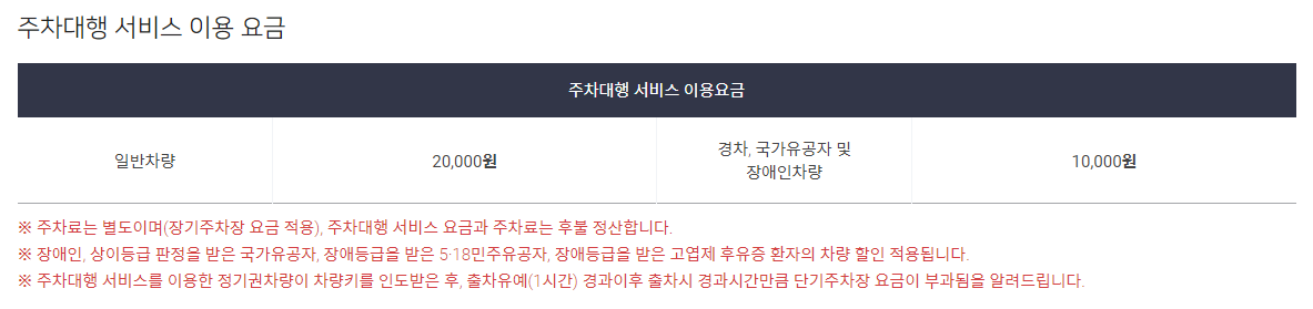 주차대행-서비스-요금