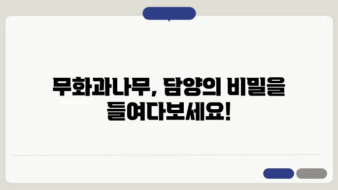 무화과 재배체험