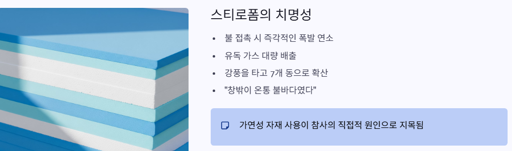 스트로폼 치명성
