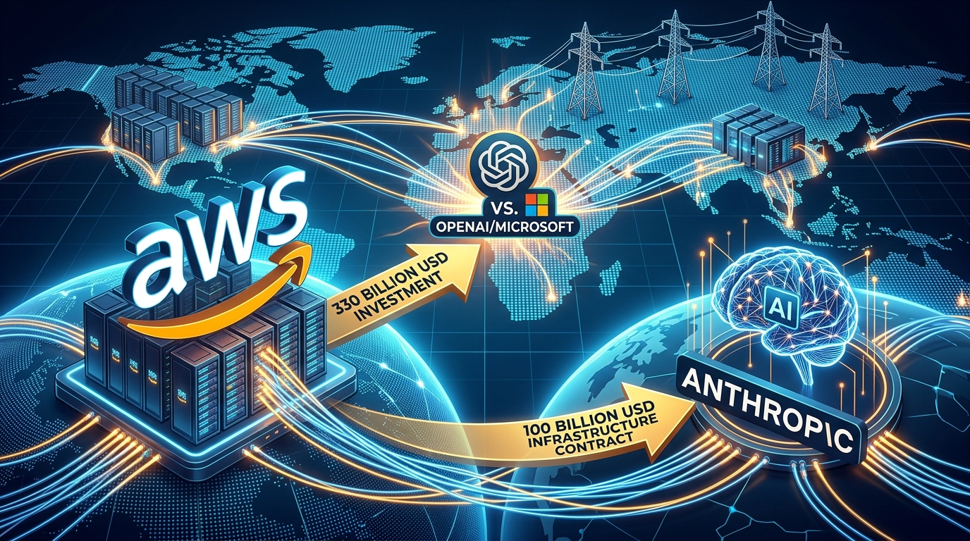 아마존, 앤스로픽에 330억 달러 투자