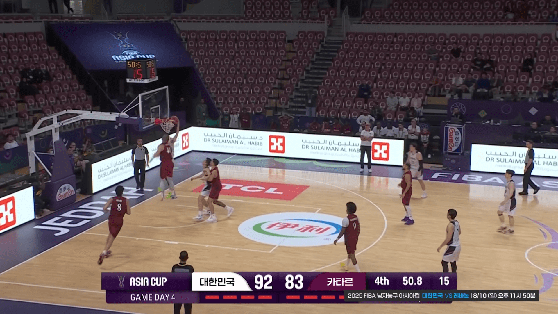 한국 FIBA 남자농구 아시안컵