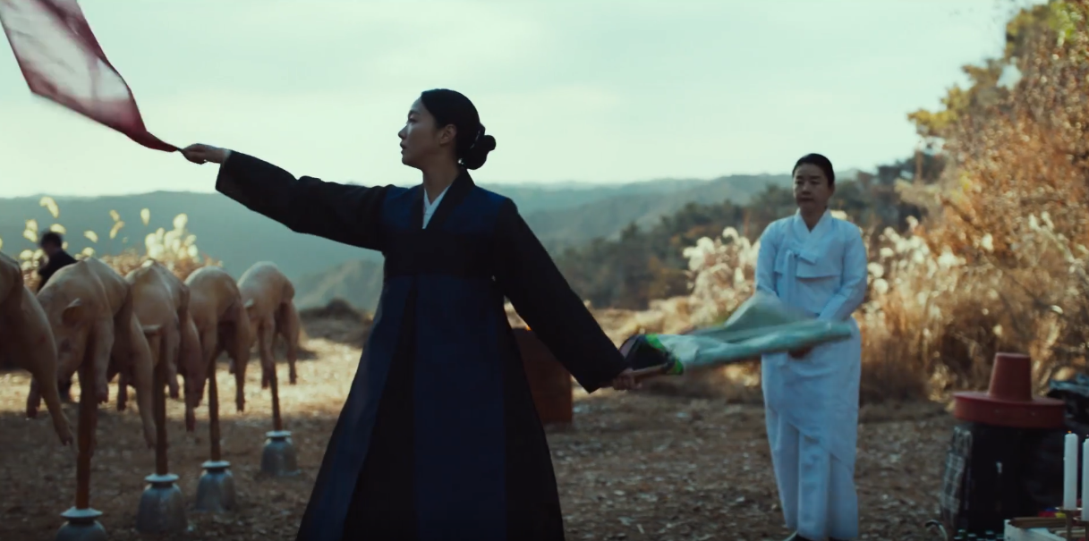 천만영화 파묘 중에서 한 장면