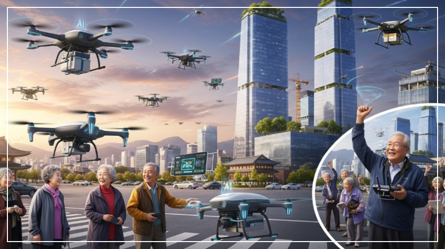 AI 드론 &ndash; 물류&middot;촬영&middot;재난 구조까지 : 코시팅(KST)