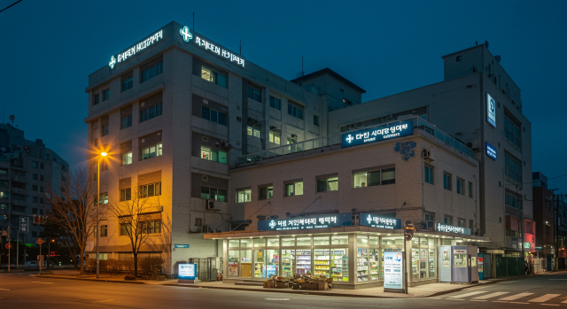주말병원, 24시간 약국