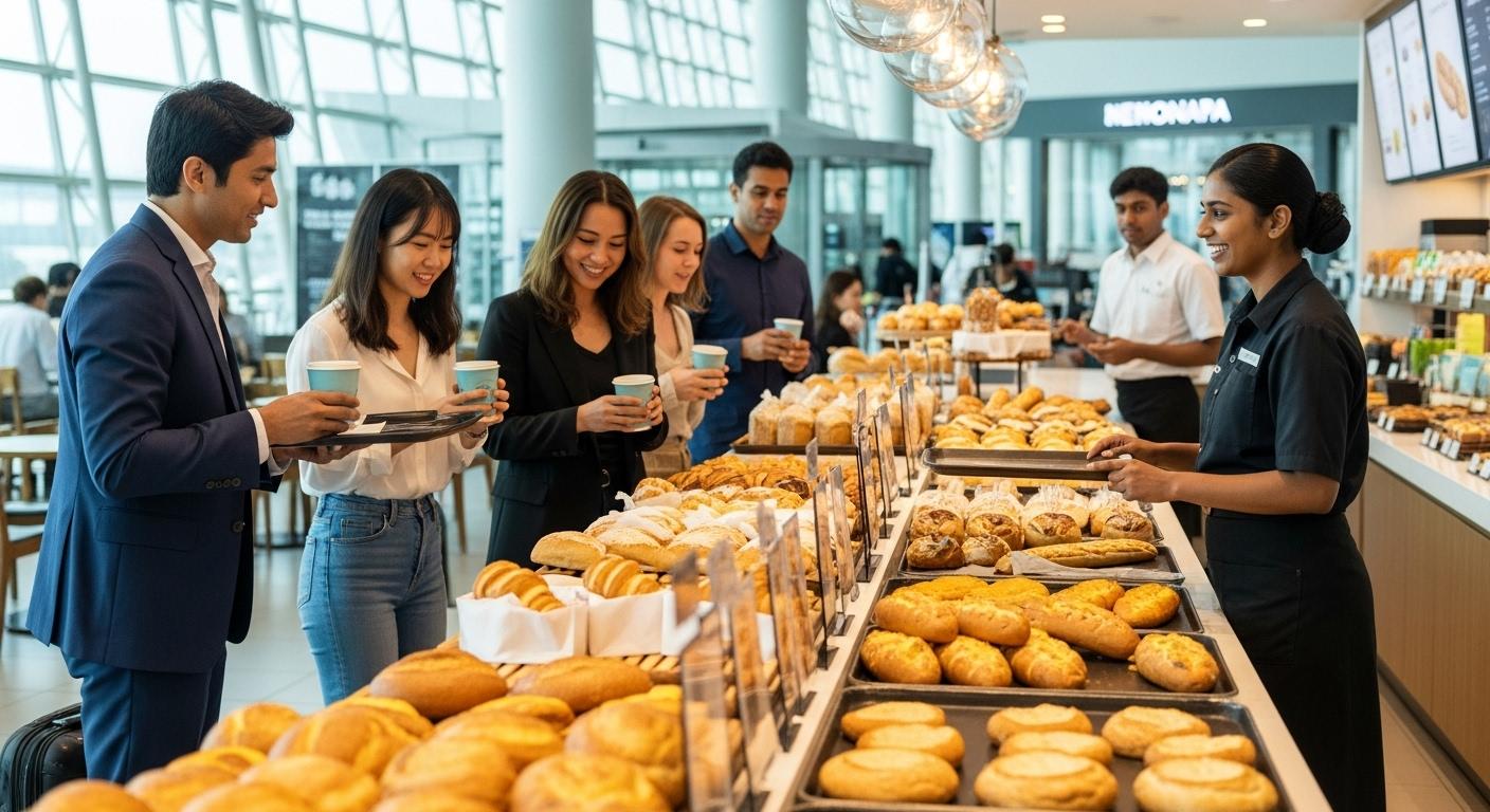 인천공항 파리바게트