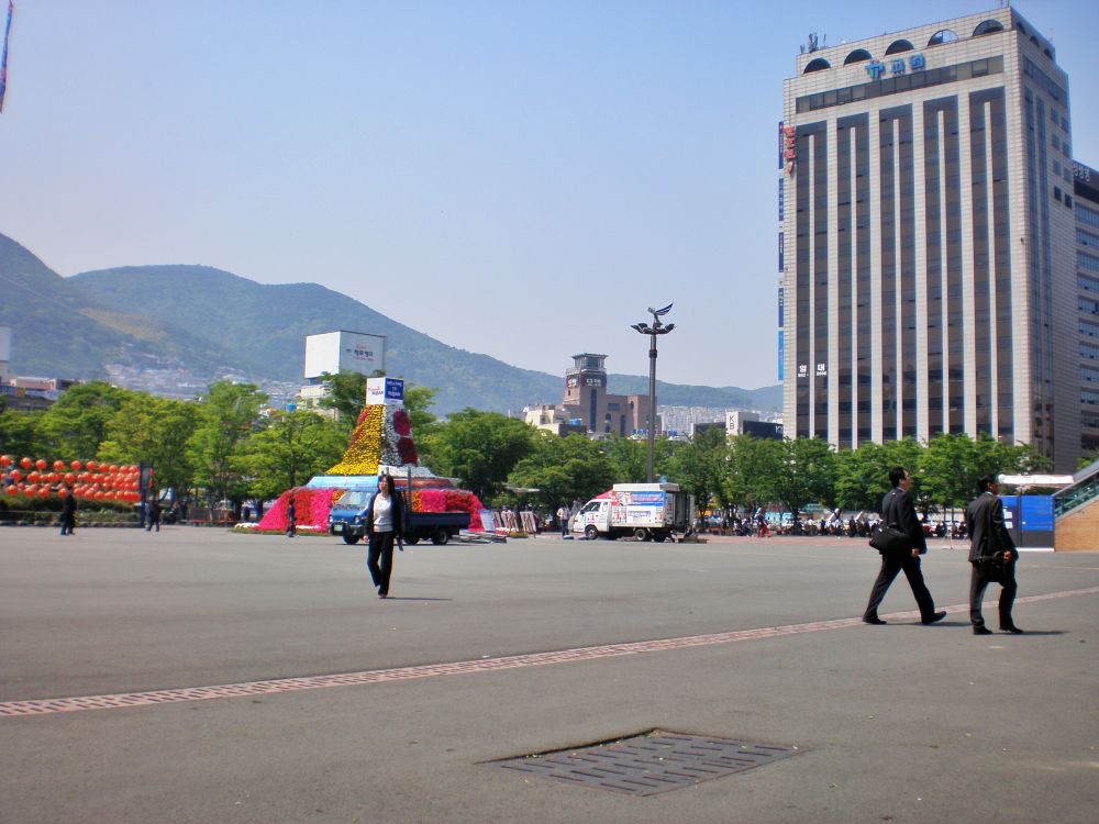 2008년 5월 15일 부산역 풍경