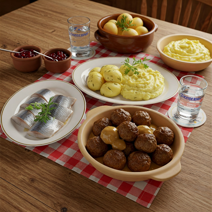 북유럽의 맛을 찾아서: 스웨덴 전통 요리 여행