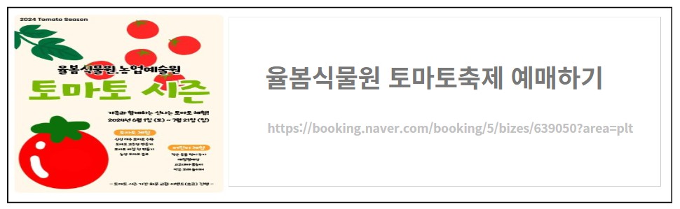 토마토축제예매