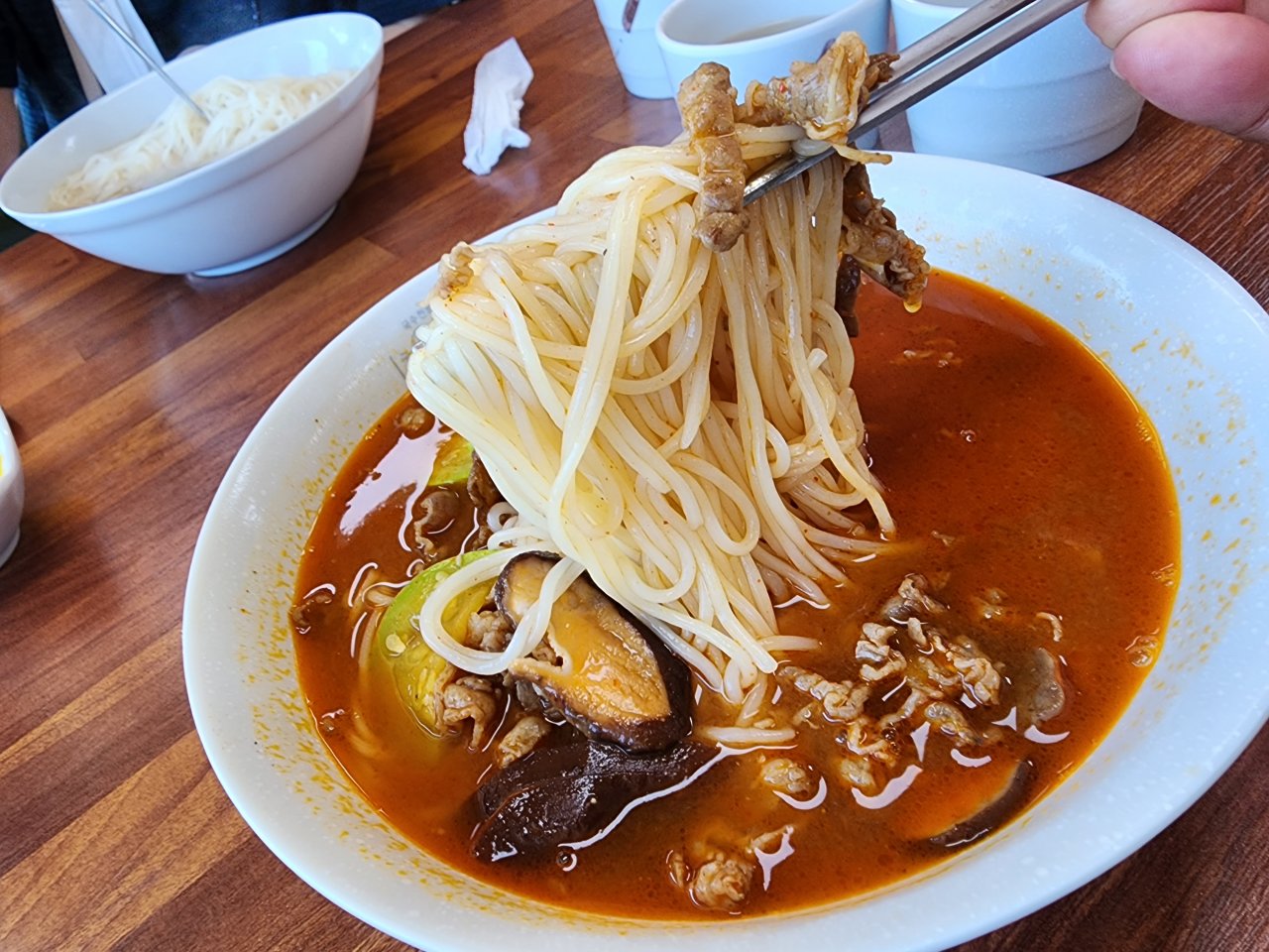 우삽겹된장국수2