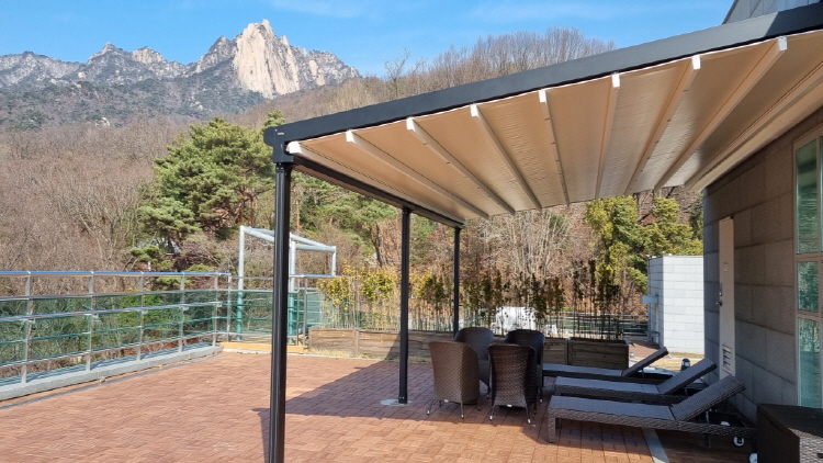 북한산 생태탐방원 전경