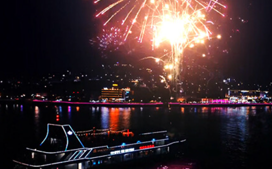 여수 야경불꽃크루즈