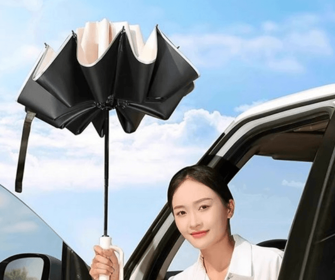 BFBI 거꾸로 접는 3단 자동우산 (우양산)