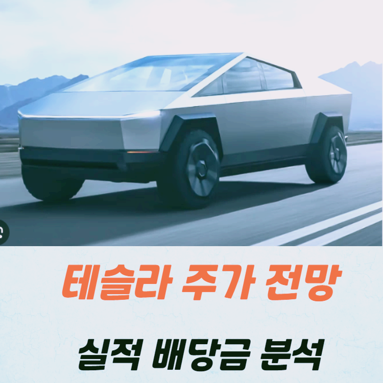 테슬라 주가 전망 실적 배당금 분석