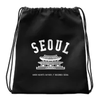 로고 스트링 백