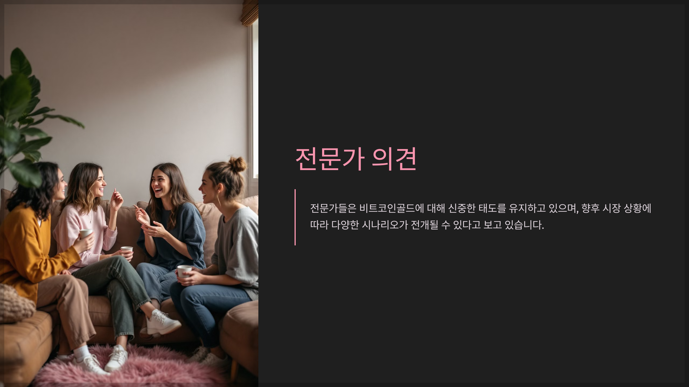 전문가 의견